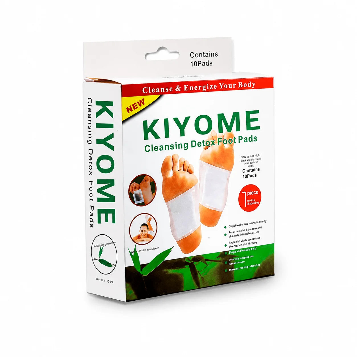 10 PARCHES DESINTOXICANTES - KIYOME